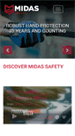Mobile Screenshot of midassafety.com