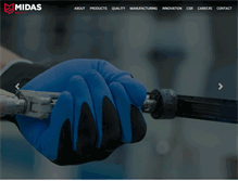 Tablet Screenshot of midassafety.com